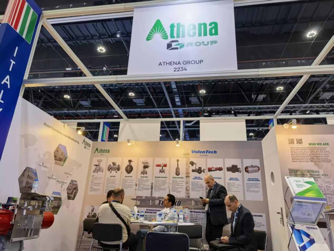 „Athena Industrial“ sujungia rankas su TEFFIKO, kad spindėtų ADIPEC 2025