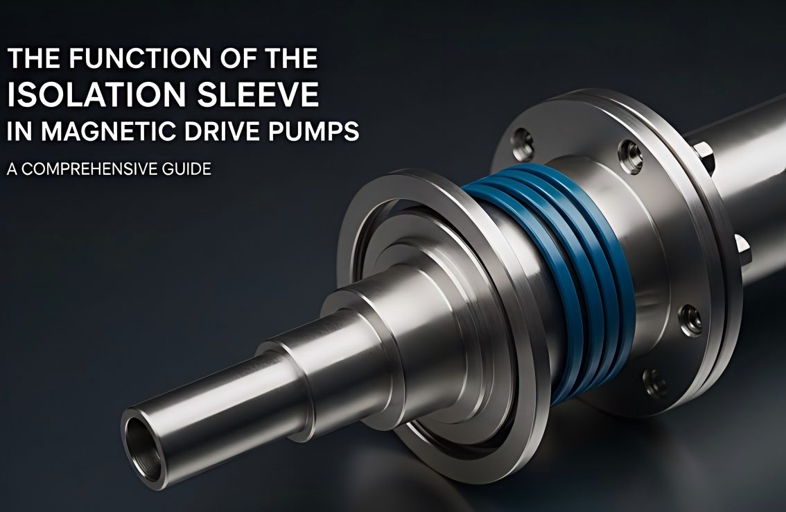 Magnetinės pavaros siurblių izoliacinės movos funkcija