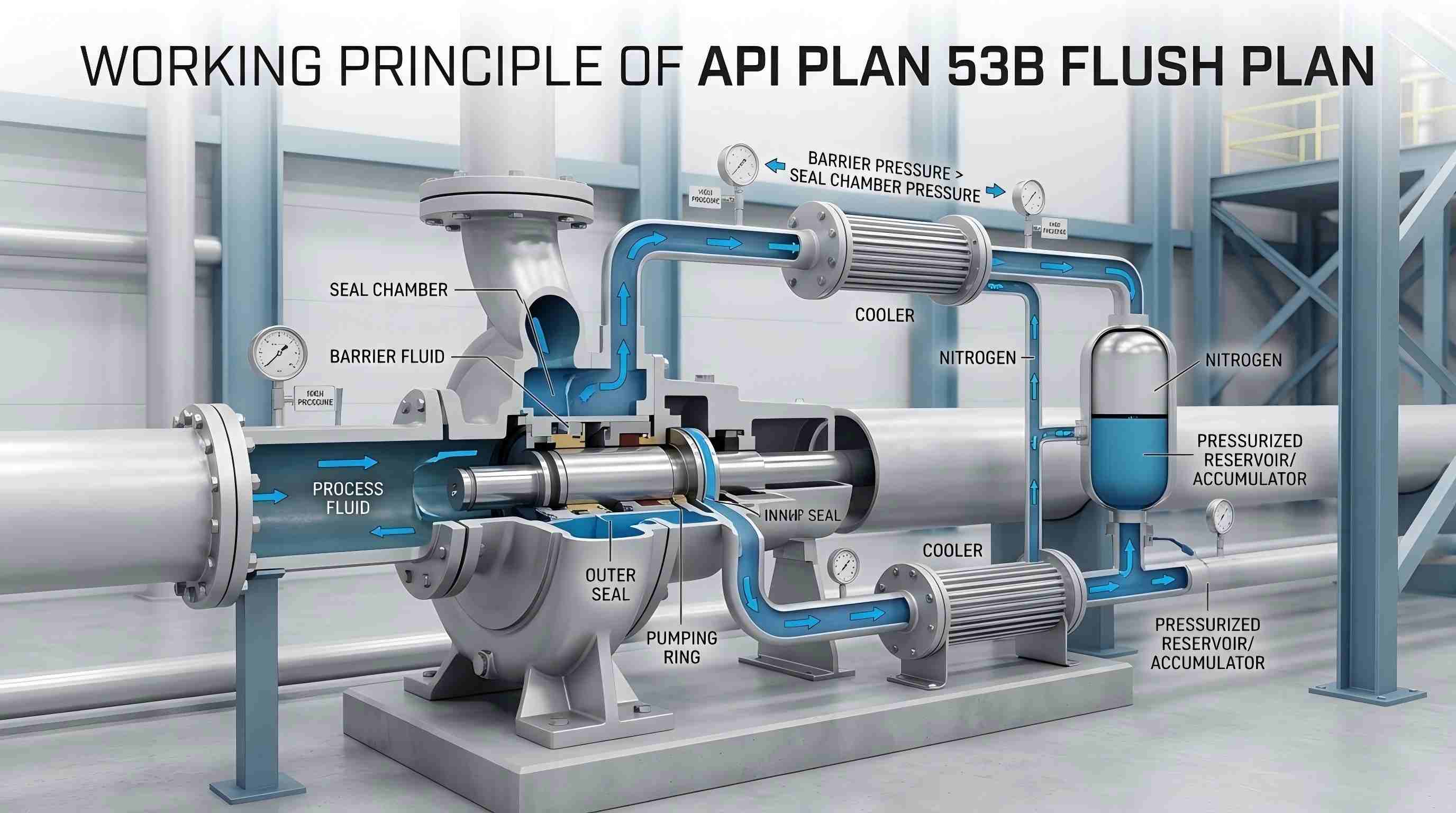API PLAN 53B praplovimo plano veikimo principas
